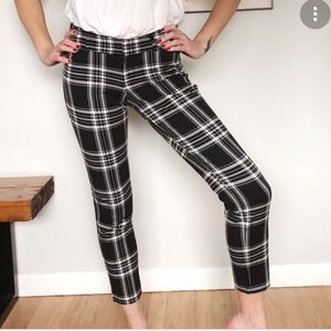 Old Navy Dixie plaid trousers